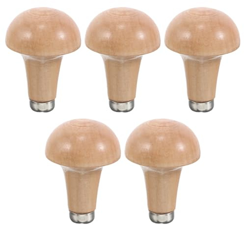 Beatifufu Kit de 5 Mangos de Buril para Herramientas de Grabado y Talla para Agarre Cómodo y Versátil de Madera Ergonómicos Ideales para Tareas de Grabado y Limado Tareas de Grabado y