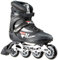 FILA SKATES 010619100 Legacy PRO 80 Inline Skate Herren Blck/SILV/RED Größe 40
