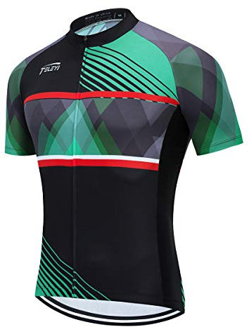 Weimostar Herren Radtrikot Sommer Jungen Mountainbike Fahrradbekleidung Atmungsaktive Fahrradtrikots