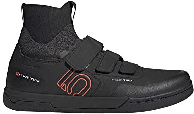 Five Ten Herren Freerider Pro Mid Mountainbike-Schuh, Core Black/Solar Red/Grey Three, 44.5 EU
