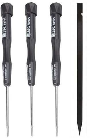 3-teiliges Kreuzschlitz Schraubendrehern Set, PH0 PH00 PH000 Präzisionsschraubendreher mit rutschfestem Kunststoffgriff – ideal für Smartphones, Tablets, Laptop, PC