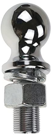 temproad Tow Ball 50mm Trailer Towing Hitch Towing ball 3.5T Ball Head Bolt 7/8 Threaded