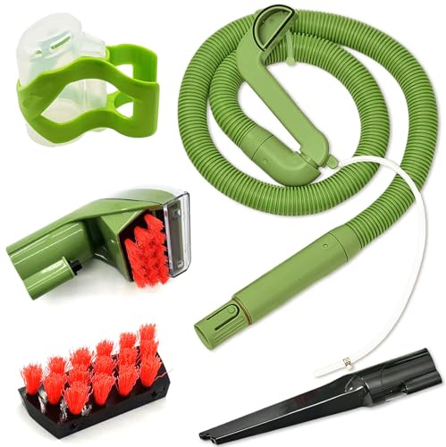 Upgraded Flexible Replacement Hose for Bissell Little-Green Upright &Portable Carpet Cleaners for 1400B 4075 3860 3353 2458 1400 Series With 3 Tough Stain Brush,brush,Self-Cleaning Tool,Crevice brush