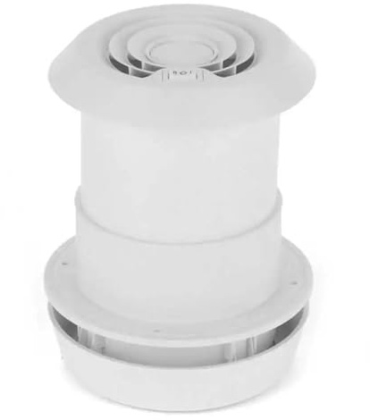 Ventilador de Techo, Ventilador de techo for caravana o autocaravana de 12 V, silencioso, con rejilla de ventilación y extractor for autocaravanas, caravanas, remolques de viaje y furgonetas.