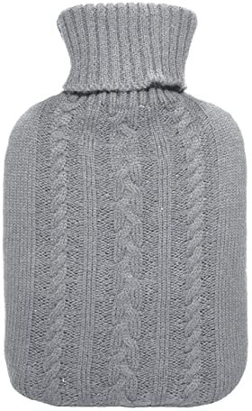 Cassandra Hot Water Bottle and Fine Knit Cover