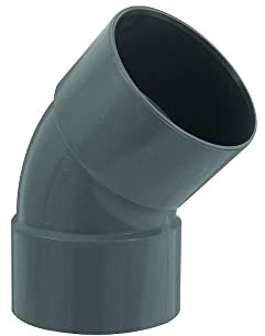 Coude PVC femelle-femelle 45° Ø100