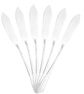 Mr. Spoon - 6 Pale da Pesce in Acciaio Inossidabile 21 x 2,2 cm