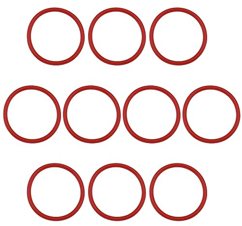 OTOTEC 10 st sidoborste O-ring drivbälte kompatibel med Neato Botvac 65 70 75 D80 D85 D3 D5 D6 D7 dammsugare anslutet ersättningsbälte