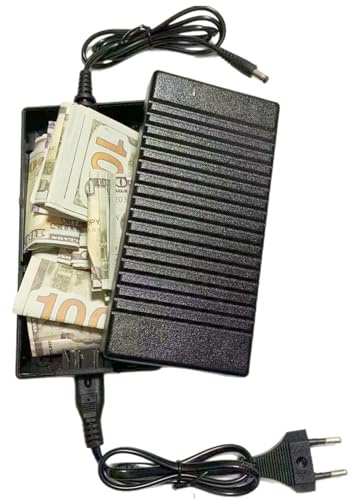 Guardadero Secreto de Dinero,Escondites para Objetos de | Contenedor Disimulado con Forma de Cargador de Portátil para Joyas Llaves Efectivos Hogar Sala de Estar Dormitorio Viaje