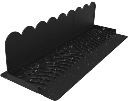 Paraspruzzi in silicone per lavello, con, protegge l'acqua dal trabocco e dagli schizzi, ideale per casa, ristorante, hotel, appartamento o uso in affitto