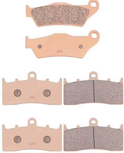 AHL-Kit Motocicleta Pastillas de freno para R850R R850 R 2003-2006 (Cobre sinterizado)