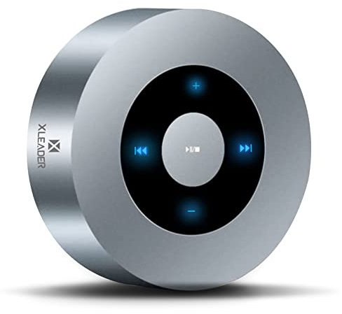 Xleader [Smart Touch Bluetooth Lautsprecher SoundAngel A8 (3rd Gen) Wireless Mini Lautsprecher mit Tragbarer Wasserfest Fall Mikrofon TF AUX 15h Musik für iPhone Tablet Strand Camping Geschenke