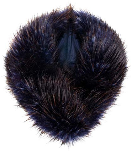Futrzane Classic Col - Col Fausse Fourrure Femme Amovible - Echarpe Synthétique