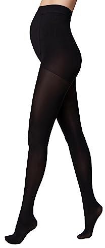 Conte elegant Mommy 40 DEN Collant de Maternité - Collants pour Femmes Enceintes - Collant de Grossesse - Confort et Résistance - Sous-Vêtement Femme - 4 - Noir