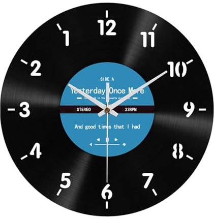 predolo Orologio da Parete al Contrario Orologio da Parete in Antiorario per Il Soggiorno della Camera dei Bambini