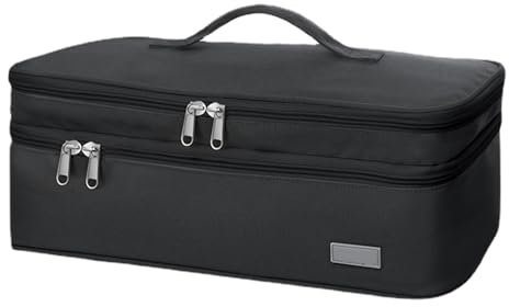 Travel Storage Bag for, Heat-Resistant Storage Bag for, Hair Brush Bags for Travel | Protective Organizer for Styling Tools, Perfect for Traveling and -The-go Hair Care
