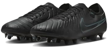 Nike Unisex Legend 10 Pro FG Fußballschuhe, Black/Black/Deep Jungle, 40.5