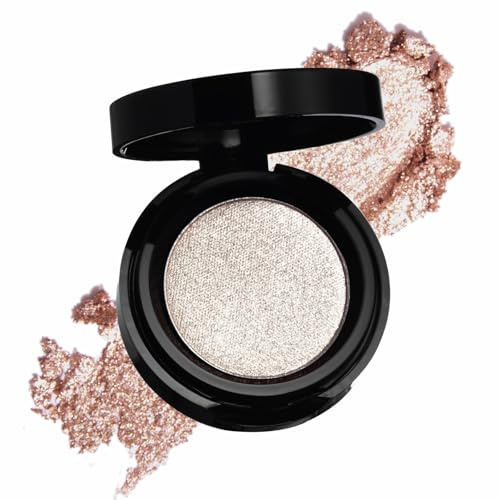 Sandstone Scandinavia Hypoallergenic Eyeshadow for Sensitive Eyes - Long-Lasting Shimmer Eyeshadow - Fragrance-Free, Vegan & Allergy Certified Eye Makeup (248 Silk)