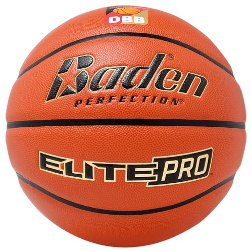 Baden Basketball Elite Pro - Spielball des DBB (Deutscher Basketball Bund), orange, 7