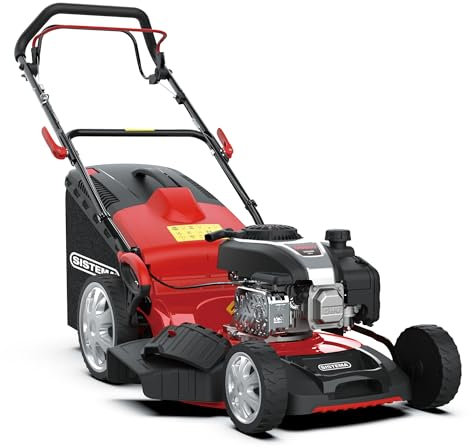 SISTEMA® – Tagliaerba semovente con motore a benzina 4T 131cc OHV DG500, Taglio 46cm | Mod. SPL-TR 460-131
