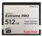 SanDisk 512GB Extreme PRO CFast 2.0 Memory Card - Silver