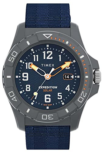 Timex Herren Analog Armbanduhr Expedition North Freedive Ocean