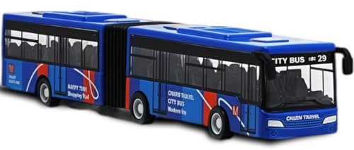HAUZMLL Version étendue - Jouet de Voiture - Jouet à Friction - Moteur à Traction arrière - Accessoires de Bus Urbain - Cadeaux pour Enfants pour Filles et garçons de 3 Ans et Plus.(20CM)