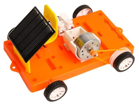 Veemoon Kit de Modelos de Coches Solares para Ensamblar, Juguete de Bricolaje Energía Solar, Material Plástico y Metal Resistente, Proyecto Educativo para Experimentos Científicos
