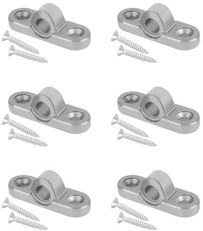 XTDMJ 4 ojales de metal para toldos para caravanas y caravanas, con ojales de metal con protección contra la corrosión, diseño vertical y horizontal (horizontal)