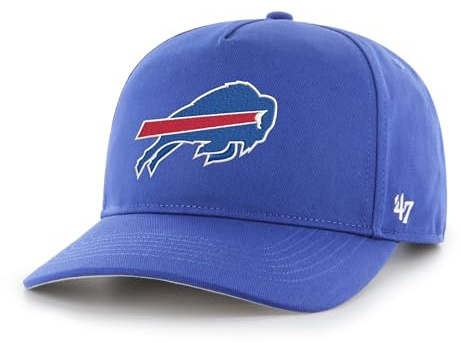 47 Buffalo Bills NFL Hitch RF Unisex Baseball Cap Adjustable Team Badge Royal Blue, königsblau, Einheitsgröße