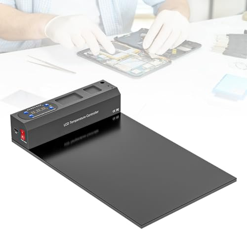 Almohadilla Térmica, Almohadilla de Trabajo Soldadura Estera Magnética del Silicón, Almohadilla de Calefacción para Separador de Pantalla LCD de Teléfono Inteligente, Herramientas de Reparación