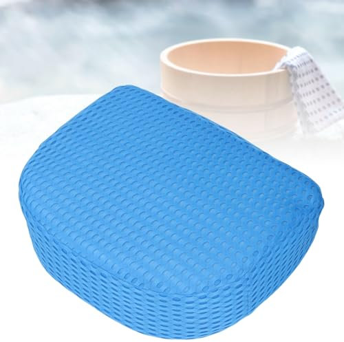 Sedile per Vasca Idromassaggio, Sedile per Vasca Calda per Vasca Idromassaggio a Maglie 4D Anti-slip Cuscinetto Sedile a Vasca Calda Sedile a Vasca Calda, per Adulti Accessori
