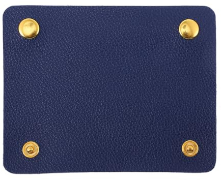 WESIEVYA Housse pour Poignée de Paquet en Cuir PU Bleu Style Simple et Pratique Protège Main et Réduit la Pression pour Valise et Paquet à Main pour Accessoires de Voyage