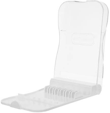 HEMOTON Estuche Compacto para Boquillas de Irrigador Bucal con Tapa, Organizador Portátil para Puntas de Hilo Dental con Agua, Soporte para Accesorios de Cuidado Bucal, Adecuado
