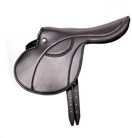 SIE - Silla de montar para caballo (piel), color marrón