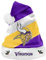 NFL Weihnachtsmütze Nikolausmütze Mütze Verschiedene Teams (one Size, Minnesota Vikings)