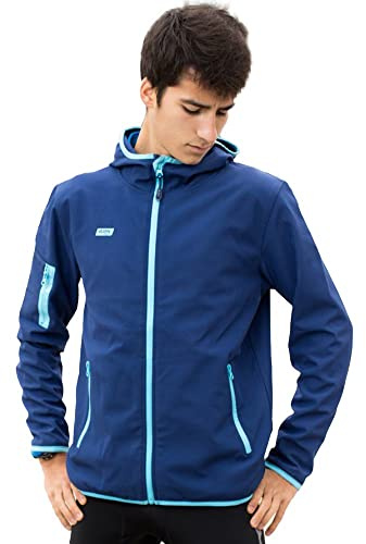 42K RUNNING - Giacca tecnica 42 k Softshell, Blu marino, X-Large