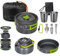 Lixada Camping Kochgeschirr Set Leichte Camping Topf Aluminium Pan Kettle Cups Löffel Gabel Cutter für Picknick Wandern Kochen Camping 2-3 Personen