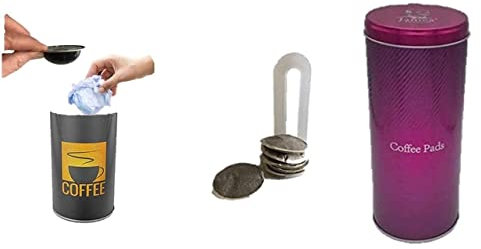 James Premium kaffeepaddose mit padheber