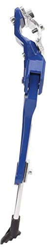 Bike Kickstand, 35cm/13.8in Side Stand Blue Color Adjustable Length for Mountain Bikes,Bicycles and spare parts