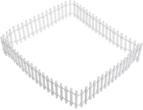 SUPVOX Clôture Miniature Blanche pour Jardin Décoration pour Aménagement Paysager Et Miniatures Vos Projets Créatifs