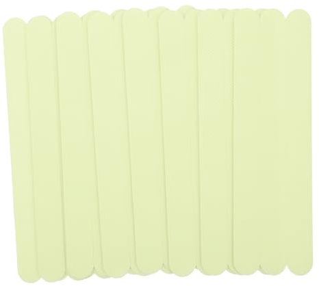 MAGICLULU 24piezas Cinta Antideslizante Para Baño Brillan La Oscuridad Para Escalones y Escaleras Tiras Antideslizantes De Seguridad Para Ducha y Bañera