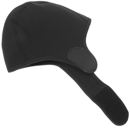 Parliky Gorro de Natación de Neopreno para Hombre y Mujer Protección Solar y Cubre Orejas, Diseño Ajustado y Cálido Adecuado para Outdoor Swimming, Decoracion Verano
