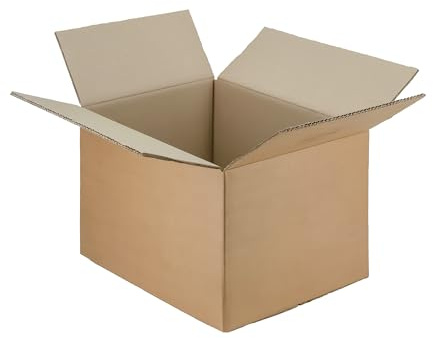 IMBALLAGGI 2000 - Scatole Trasloco a Doppia Onda 35x25x25, Pack da 10 Scatole Cartone Resistenti e Durevoli, Scatoloni per Trasloco e Spedizioni - Cartoni per Traslochi e Imballaggio
