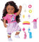 BABY born Sister DoC 43cm, Puppe mit langen Haaren und 6 Funktionen für Kinder ab 4 Jahren, funktioniert ohne Batterie, 831663 Zapf Creation