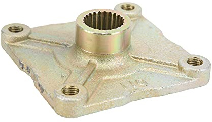 Support de Moyeu de Roue, 4 Trous de Goujon 23 Dents Roue de Moto Essieu Arrière Support de Moyeu de Remplacement pour 150cc 200cc Quad Dirt Bike ATV