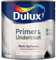 AMK® Dulux Primer And Undercoat Paint White Multi Surface 2.5L One Coat Formula Exterior Interior Wood Metal Masonry Surfaces Water Based Quick Drying Low Odour