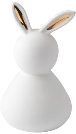 Räder Porzellanhase groß Dame goldene Ohren