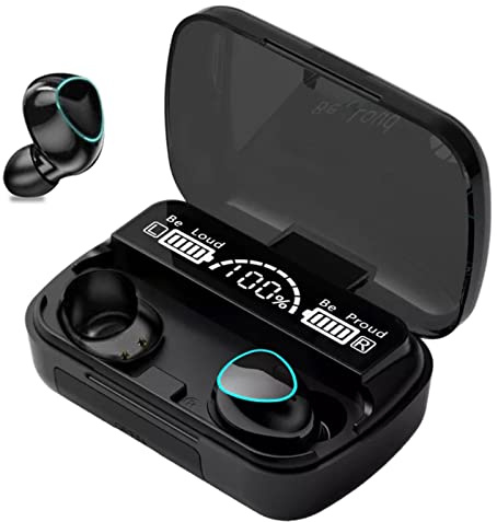 Bluetooth In Ear Kopfhörer kompatibel mit Samsung Galaxy In-Ear Kabellos Sport Ohrhörer Kopfhörer mit Mikrofon Bluetooth Headset ideal für Sport und Alltag, Smartphone:Samsung Galaxy F16