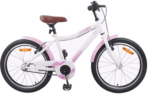 Gecheer Steel Frame Bike - Adjustable Handlebar & Seat, Single-Speed, Classic Brakes, for Growing Riders 42009563